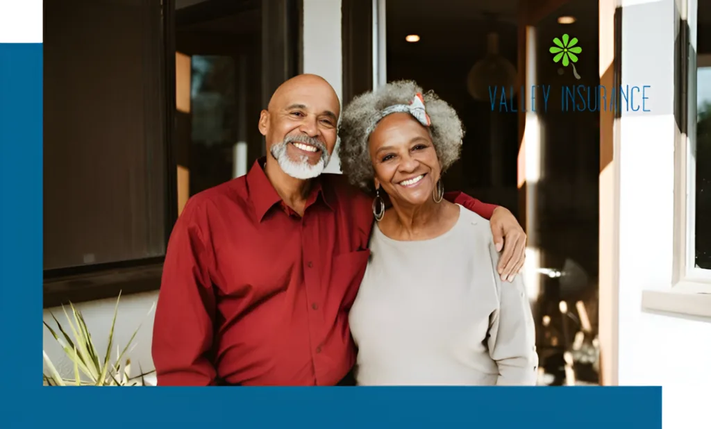 Valley Insurance specialist meeting with a family about final expense coverage