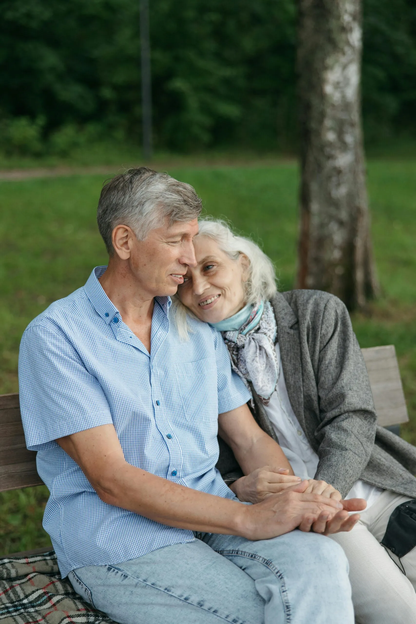 Multigenerational family spending time together, secure in their financial plan